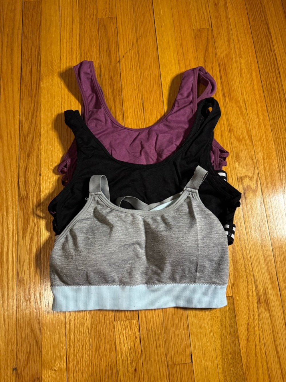 3 Series 8 Sports Bras Bundle Juniors S M Activewear
